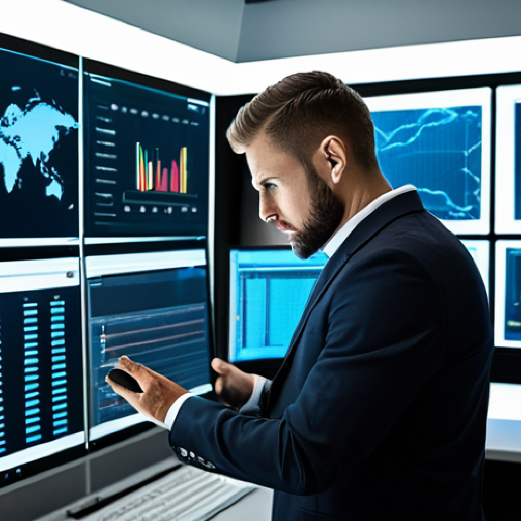 보안관제센터와 SIEM 시스템 이해 - SOC Analyst at Work**

"A professional SOC analyst working at a modern security operations center, m...