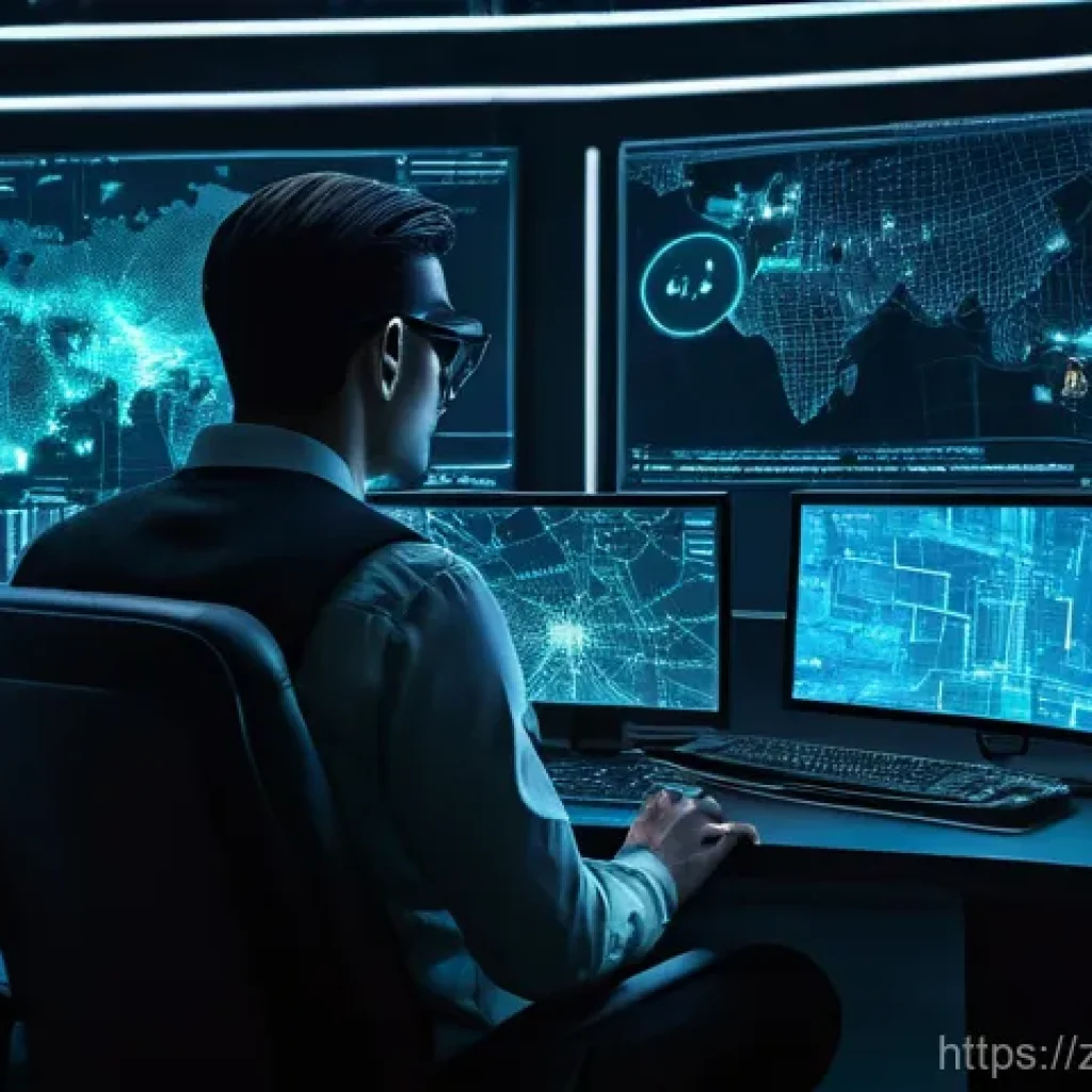 보안관제센터에서 배울 수 있는 것들 - **Prompt 1: The Digital Detective in the SOC**
"A highly focused cybersecurity analyst, depicted...